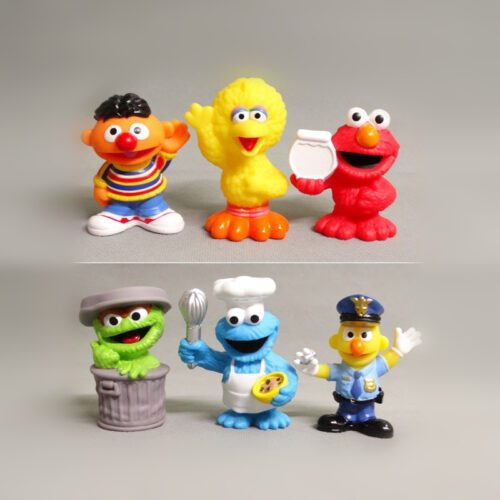 6pcs Ss Street Vinyl Figurines